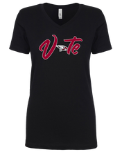 Load image into Gallery viewer, North Carolina Central University Vote T-Shirt (Ladies Cut)
