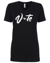 Load image into Gallery viewer, North Carolina Central University Vote T-Shirt (Ladies Cut)
