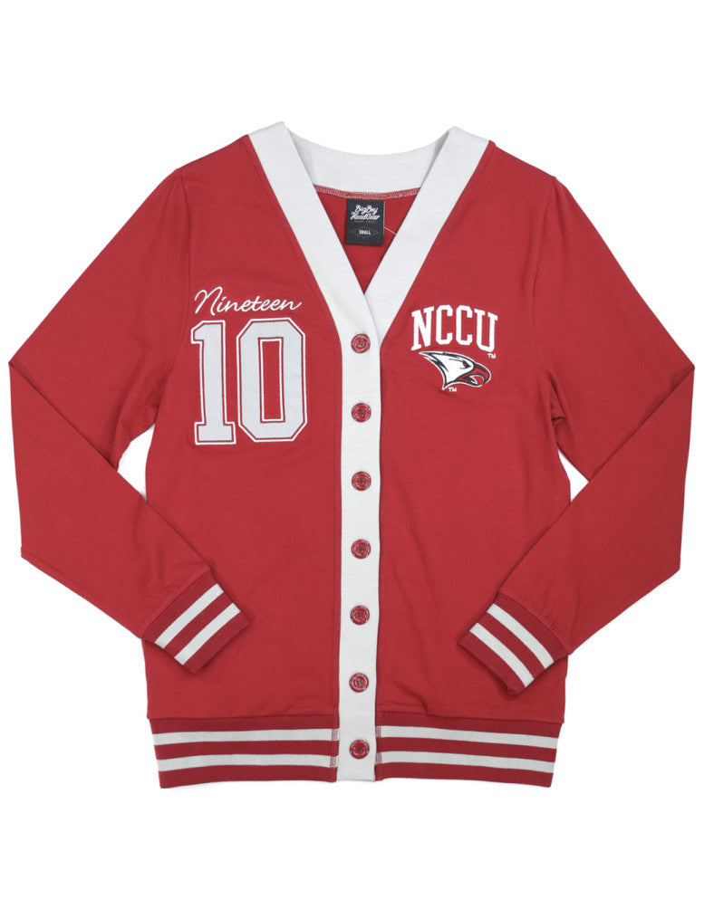 NORTH CAROLINA CENTRAL WOMEN'S CARDIGAN