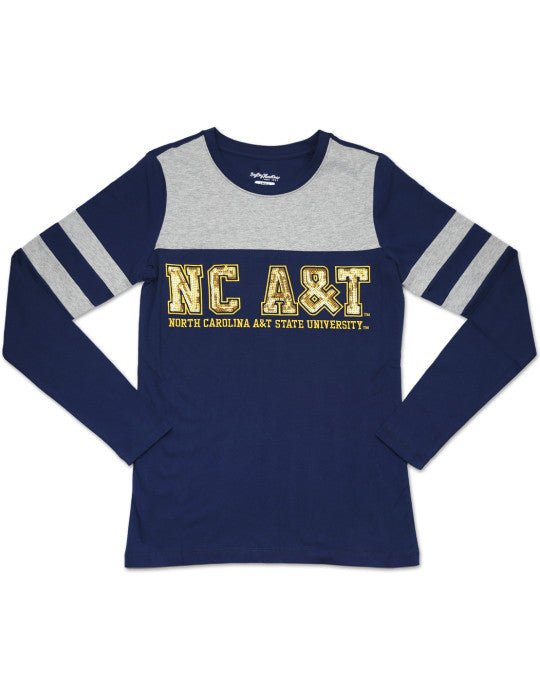 NORTH CAROLINA A&T WOMEN'S LONG SLEEVE TEE