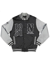 Load image into Gallery viewer, NEW YORK BLACK YANKEES BASEBALL JACKET
