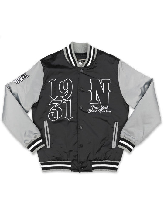 NEW YORK BLACK YANKEES BASEBALL JACKET