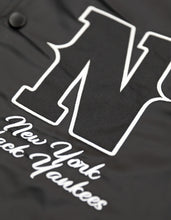 Load image into Gallery viewer, NEW YORK BLACK YANKEES BASEBALL JACKET

