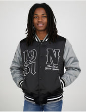 Load image into Gallery viewer, NEW YORK BLACK YANKEES BASEBALL JACKET
