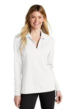 Load image into Gallery viewer, Nike Women&#39;s Dri-FIT Micro Pique 2.0 Long Sleeve Polo NKDC2105
