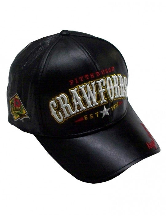 PITTSBURGH CRAWFORDS LEATHER CAP