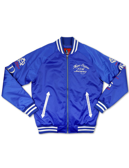 NLBM CENTENNIAL SATIN BASEBALL JACKET