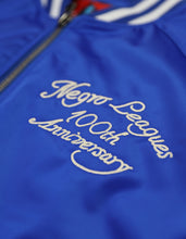 Cargar imagen en el visor de la galería, NLBM CENTENNIAL SATIN BASEBALL JACKET
