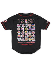 Load image into Gallery viewer, NLBM COMMEMORATIVE BASEBALL JERSEY_BLACK
