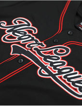 Load image into Gallery viewer, NLBM COMMEMORATIVE BASEBALL JERSEY_BLACK
