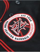 Load image into Gallery viewer, NLBM COMMEMORATIVE BASEBALL JERSEY_BLACK
