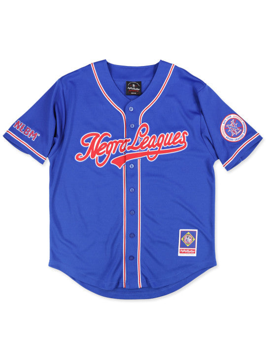 NLBM COMMEMORATIVE BASEBALL JERSEY_BLUE