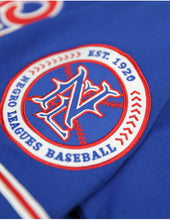 Cargar imagen en el visor de la galería, NLBM COMMEMORATIVE BASEBALL JERSEY_BLUE
