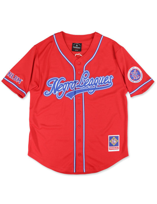 NLBM COMMEMORATIVE BASEBALL JERSEY_RED