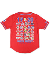 Load image into Gallery viewer, NLBM COMMEMORATIVE BASEBALL JERSEY_RED
