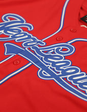 Load image into Gallery viewer, NLBM COMMEMORATIVE BASEBALL JERSEY_RED
