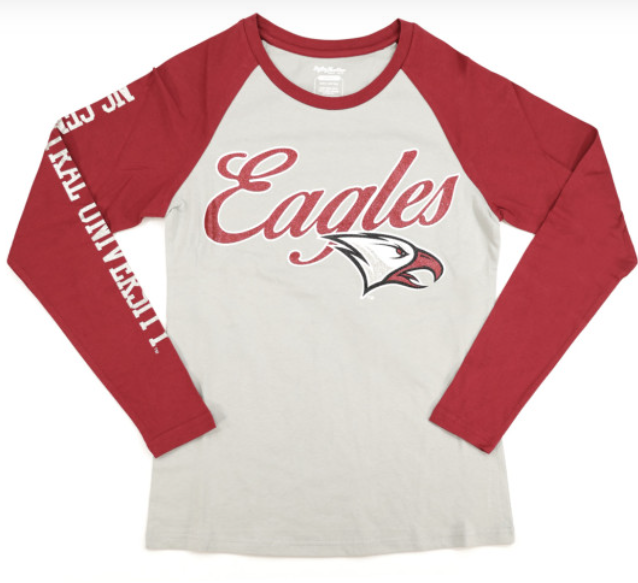 NORTH CAROLINA CENTRAL UNIVERSITY WOMEN'S LONG SLEEVE TEE