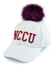 Load image into Gallery viewer, NORTH CAROLINA CENTRAL POMPOM CAP
