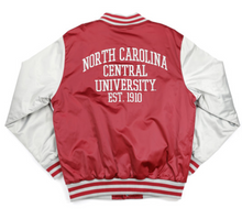 Cargar imagen en el visor de la galería, NORTH CAROLINA CENTRAL BASEBALL JACKET
