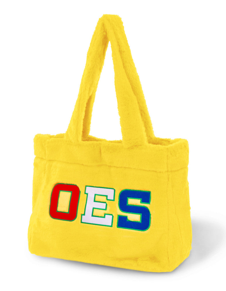 OES FUR BAG_GOLD