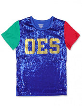 Load image into Gallery viewer, OES SEQUIN TEE
