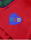 Load image into Gallery viewer, OES SEQUIN PATCH TEE_RED
