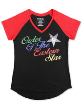 Cargar imagen en el visor de la galería, OES V-NECK TEE_BLACK
