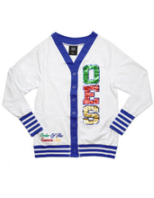 Cargar imagen en el visor de la galería, OES SEQUIN PATCH CARDIGAN
