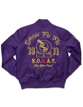 Load image into Gallery viewer, OMEGA PSI PHI BOMBER JACKET
