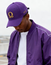 Load image into Gallery viewer, OPP LETTER BALL CAP_PURPLE
