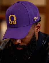 Load image into Gallery viewer, OPP LETTER BALL CAP_PURPLE
