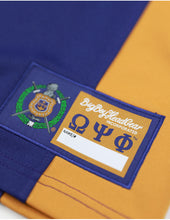 Cargar imagen en el visor de la galería, Omega Psi Phi FOOTBALL Purple Greek Letters JERSEY
