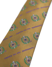 Load image into Gallery viewer, OPP CREST TIE OLD GOLD
