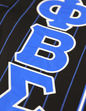 Load image into Gallery viewer, Phi Beta Sigma BASEBALL JERSEY_BLACK
