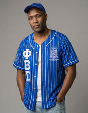 Load image into Gallery viewer, Phi Beta Sigma BASEBALL JERSEY_ROYAL
