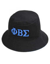 Load image into Gallery viewer, PHI BETA SIGMA REVERSIBLE BUCKET HAT
