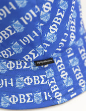 Load image into Gallery viewer, PHI BETA SIGMA REVERSIBLE BUCKET HAT
