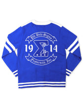 Load image into Gallery viewer, PHI BETA SIGMA WOOL SWEATER CARDIGAN

