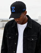 Load image into Gallery viewer, PHI BETA SIGMA LETTER BALL CAP_BLACK
