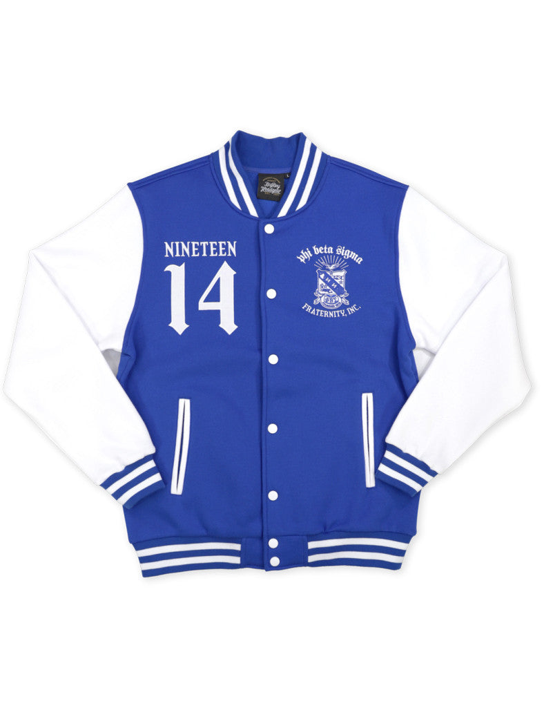 PHI BETA SIGMA FLEECE JACKET (Royal)