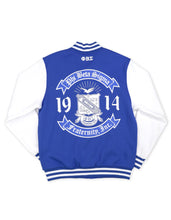 Load image into Gallery viewer, PHI BETA SIGMA FLEECE JACKET (Royal)
