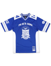 Cargar imagen en el visor de la galería, PBS FOOTBALL JERSEY TEE_ROYAL BLUE
