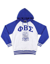 Cargar imagen en el visor de la galería, Phi Beta Sigma TWO-TONE PULLOVER HOODIE
