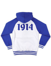 Cargar imagen en el visor de la galería, Phi Beta Sigma TWO-TONE PULLOVER HOODIE
