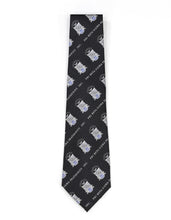 Load image into Gallery viewer, PHI BETA SIGMA CREST TIE_BLACK
