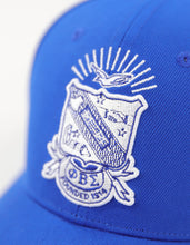 Load image into Gallery viewer, PHI BETA SIGMA CREST BALL CAP_BLUE
