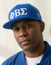 Load image into Gallery viewer, PHI BETA SIGMA LETTER SNAPBACK CAP
