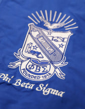 Load image into Gallery viewer, PHI BETA SIGMA WINDBREAKER JACKET_BLUE
