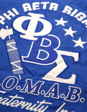 Load image into Gallery viewer, PHI BETA SIGMA WINDBREAKER JACKET_BLUE
