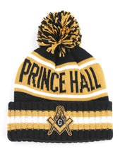 Load image into Gallery viewer, PRINCE HALL BEANIE (BLACK)
